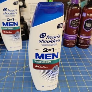 2-in-1 Men Pure Sport Old Spice Shampoo & Conditioner 370ml New Bottle